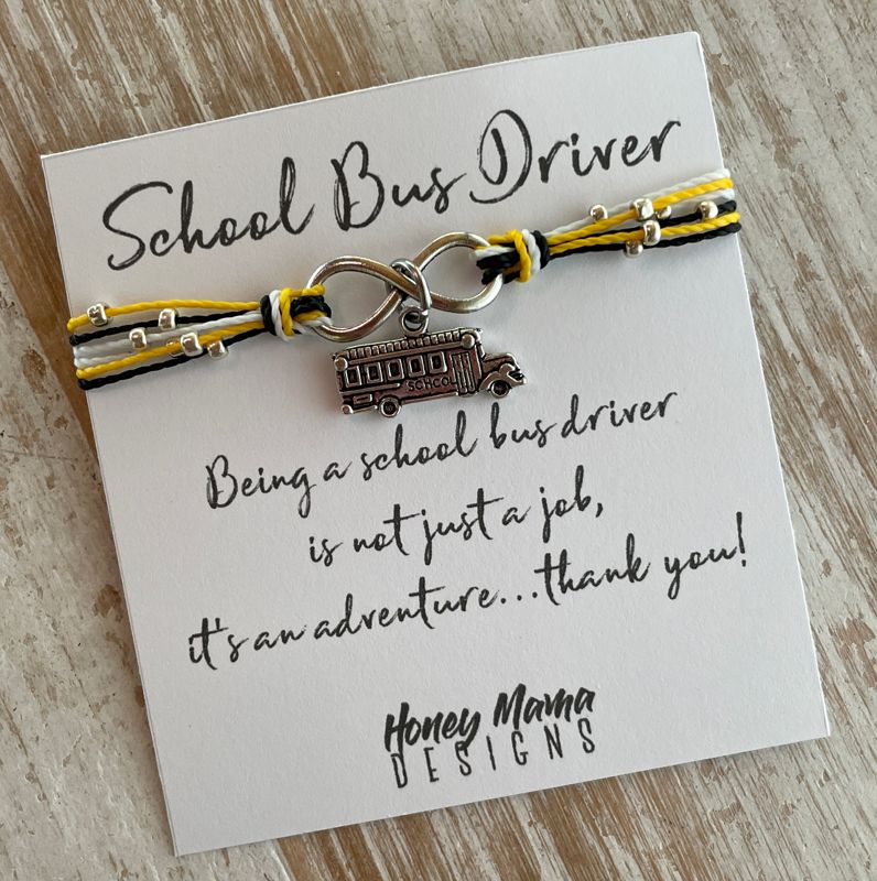 School Bus Driver Bracelet