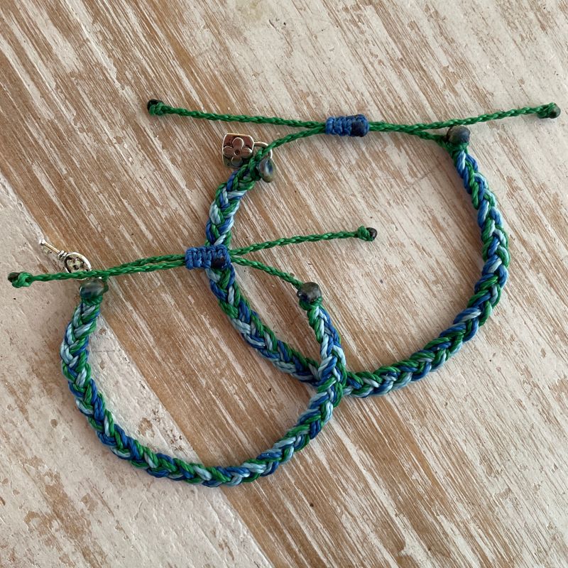 First Day of School Mommy & Me Bracelets - Braids
