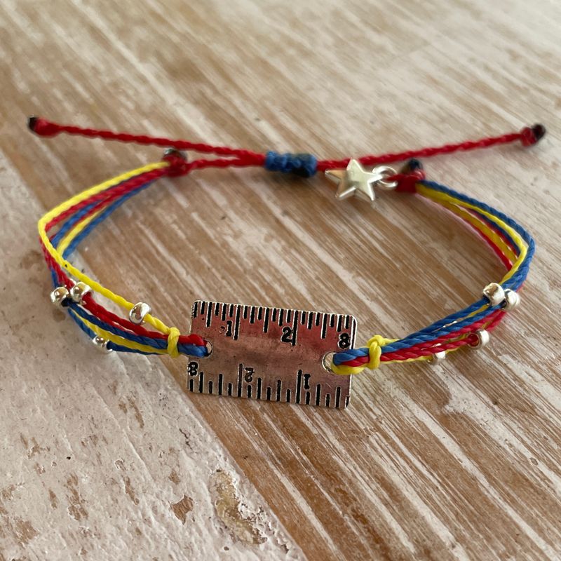 Ruler Teacher Bracelet
