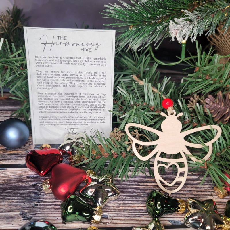 Bumblebee Ornament, Harmoniums Hives Ornament