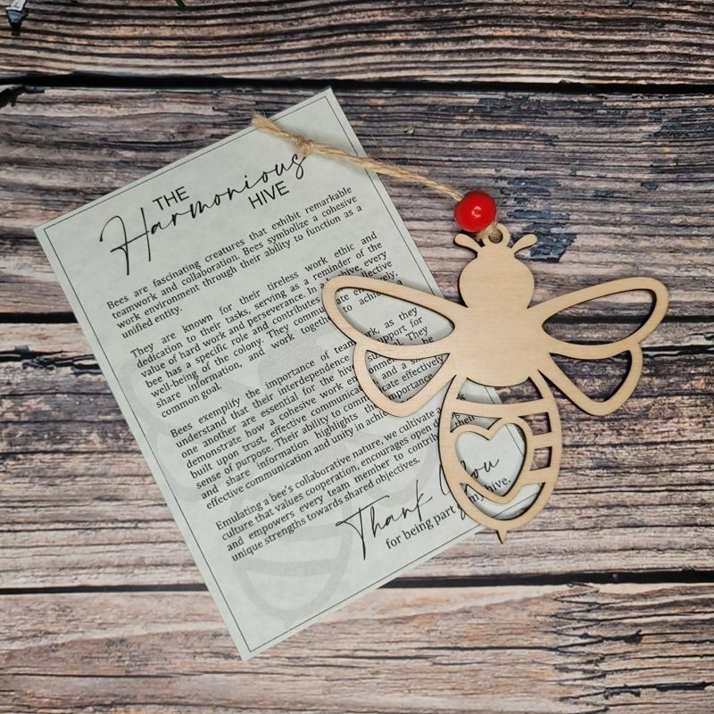 Bumblebee Ornament, Harmoniums Hives Ornament