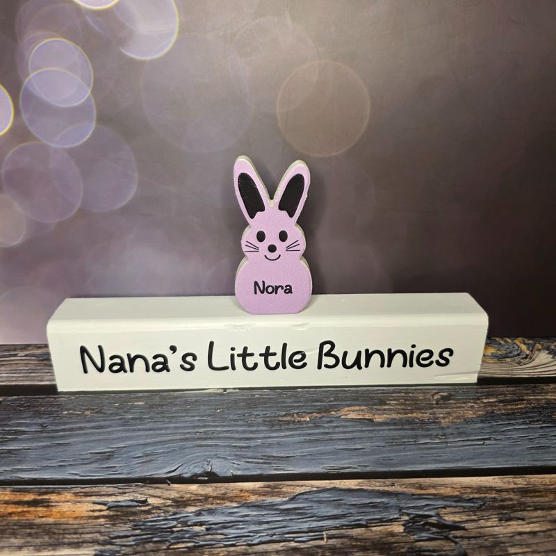 π° Celebrate Family with a Little Bunnies Shelf Sitter Sign! π°