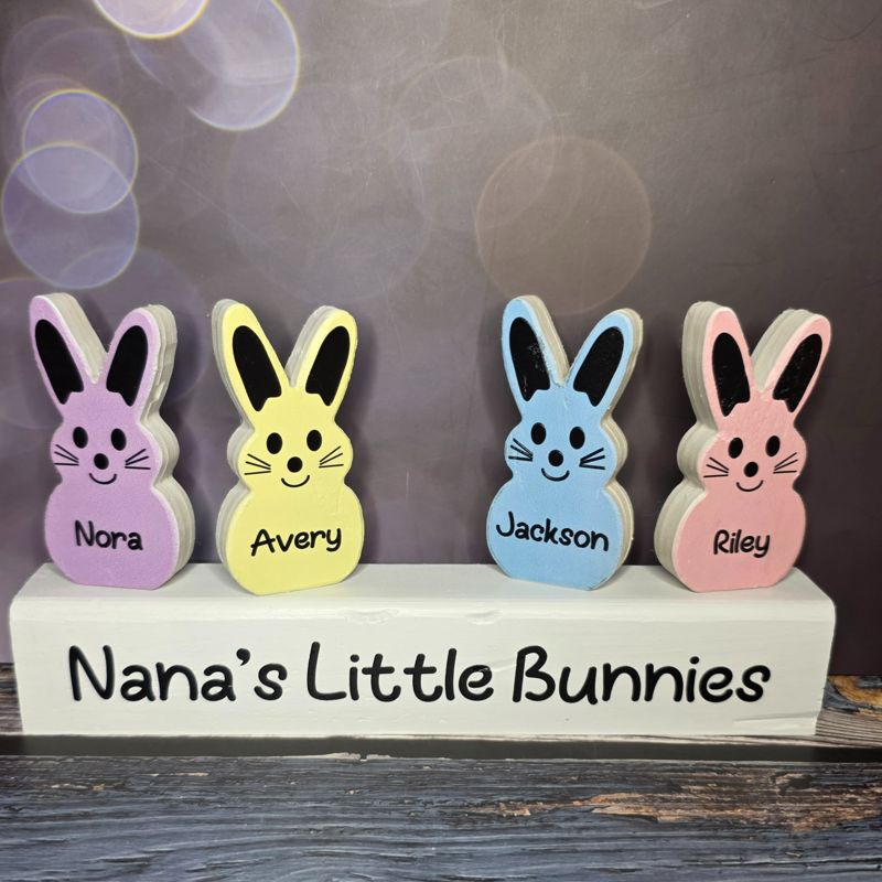 π° Celebrate Family with a Little Bunnies Shelf Sitter Sign! π°