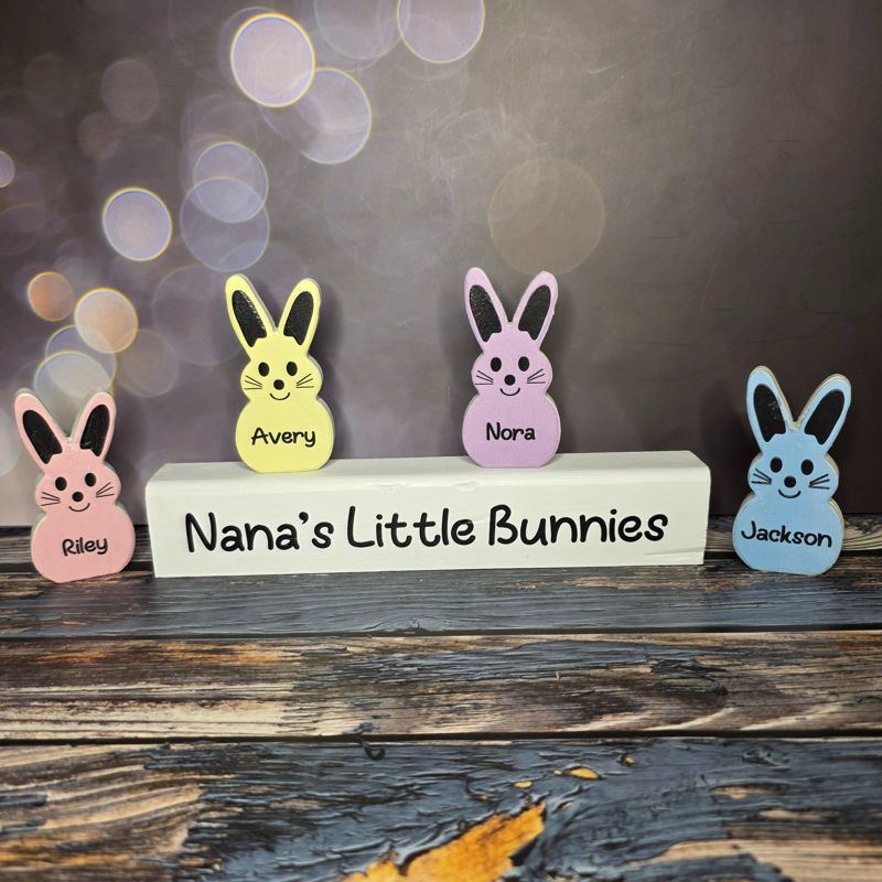 π° Celebrate Family with a Little Bunnies Shelf Sitter Sign! π°