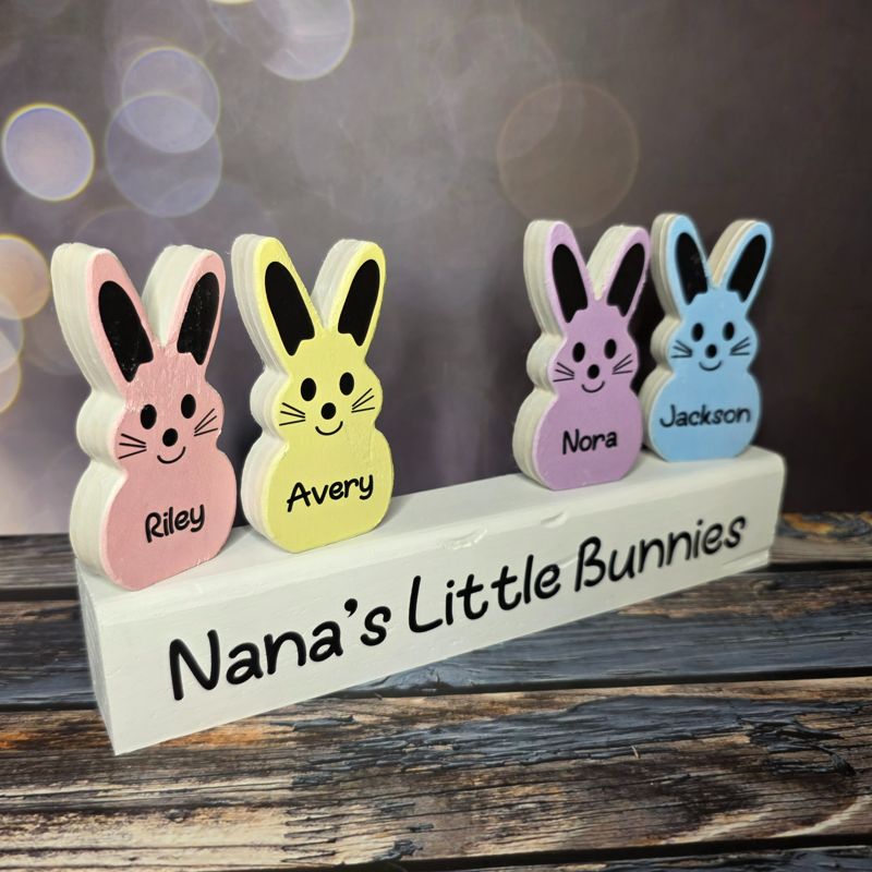 π° Celebrate Family with a Little Bunnies Shelf Sitter Sign! π°