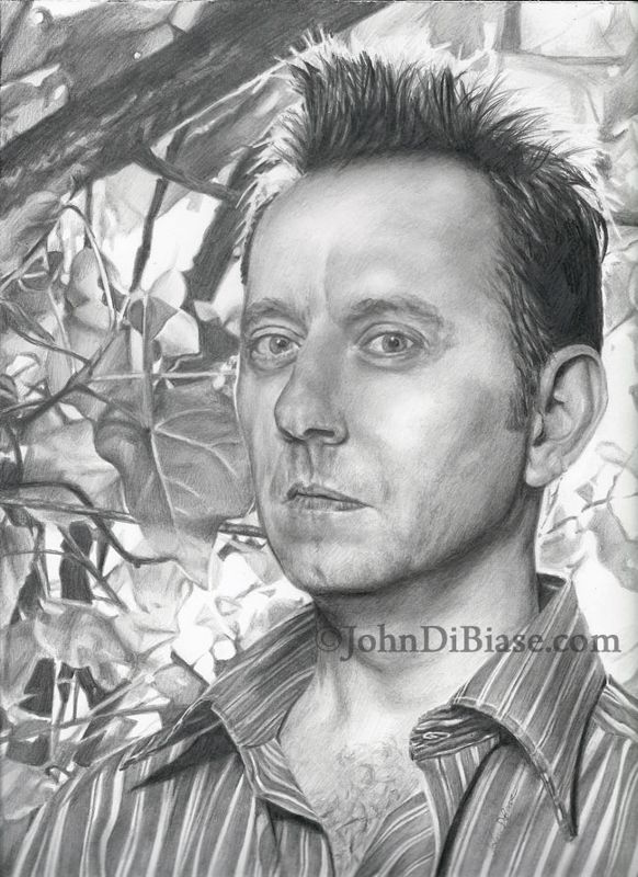 Michael Emerson as Ben Linus  from LOST Original Drawing (NOT a print) 9x12