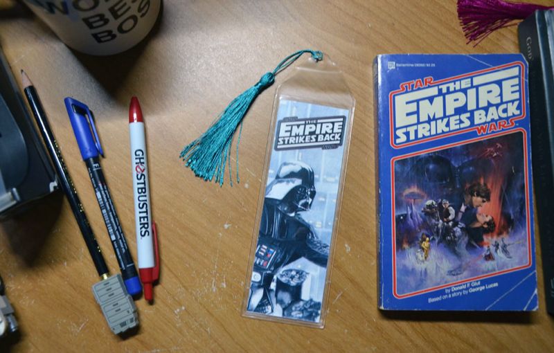 Darth Vader Empire Strikes Back 7.75 x 2.30 Bookmark with Tassel