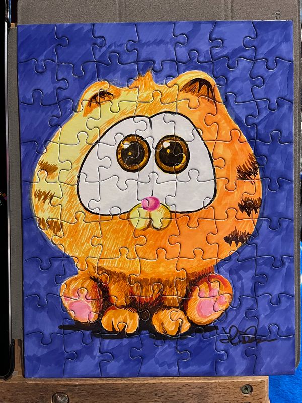 Original  63 Piece Baby Garfield Puzzle 8.5 x 11