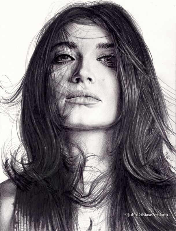 Eve Hewson Drawing Print 8.5 x 11