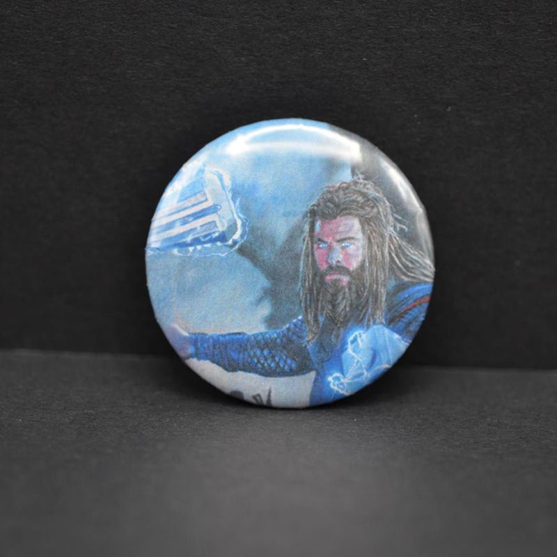 1.5" Marvel Avengers Buttons, 10 Different Designs - Choose One