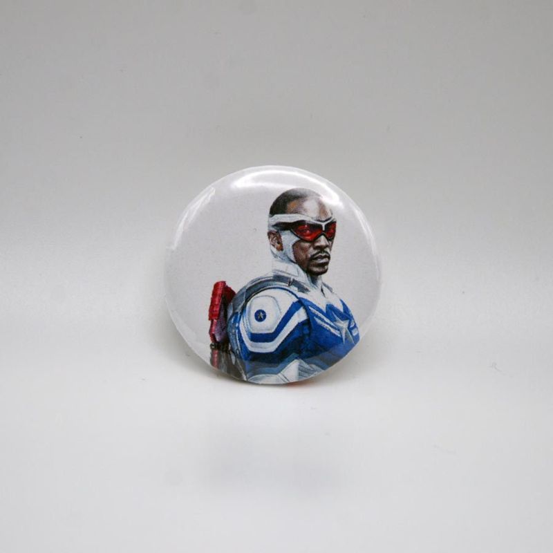 1.5" Marvel Avengers Buttons, 10 Different Designs - Choose One