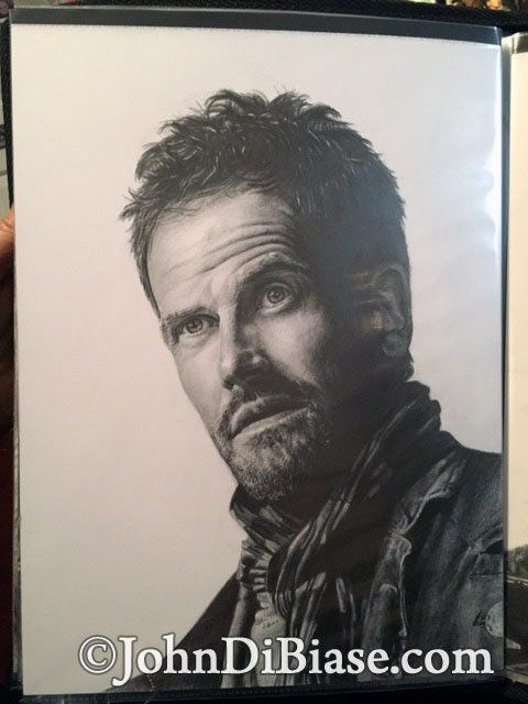 Original Drawing of Jonny Lee Miller as Sherlock Holmes is TV's "Elementary" (NOT a print)