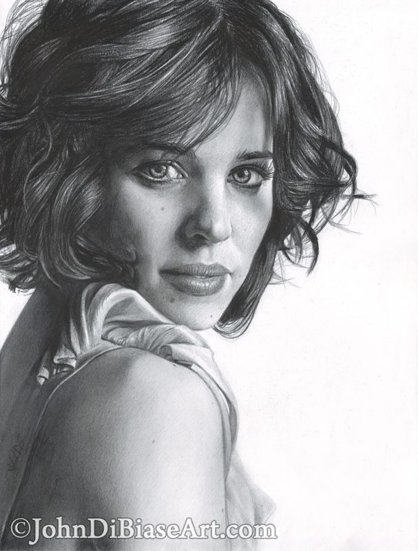 Drawing Print of Rachel McAdams (Doctor Strange, Sherlock Holmes, Mean Girls, The Notebook)