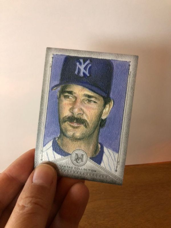 Don Mattingly Topps' Museum Collection #CC-14 (Official Art Reprint Card)