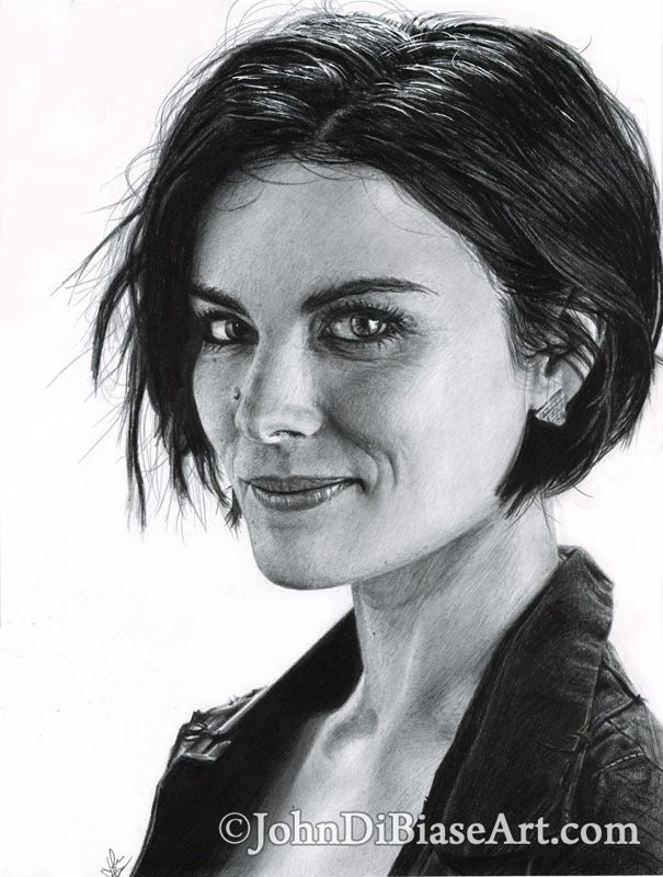 Jaimie Alexander from Blindspot / Thor Drawing Print