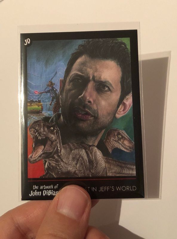 John DiBiase Trading Card #1 - Jeff Goldblum
