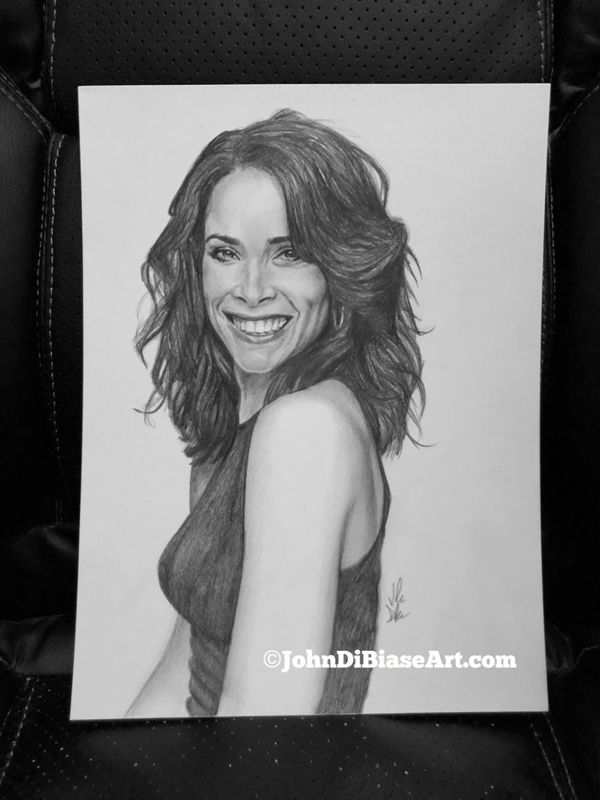 Abigail Spencer Original Sketch (NOT a print)