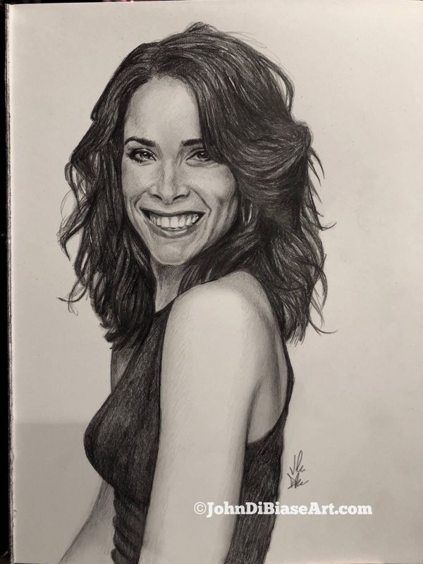 Abigail Spencer Original Sketch (NOT a print)