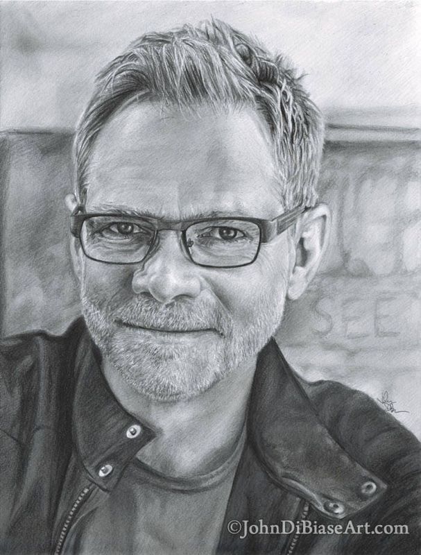 Steven Curtis Chapman Drawing Print (8.5 x 11)