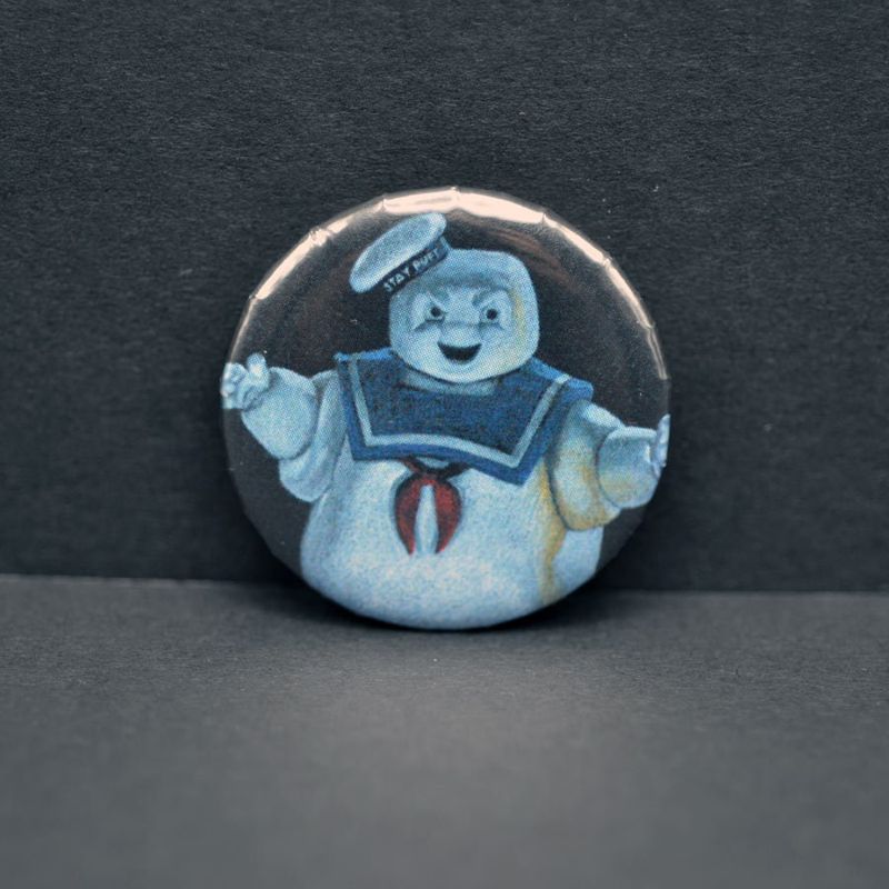 1.5" Ghostbusters Buttons, 8 Different Designs - Choose One