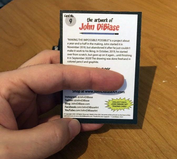 John DiBiase Trading Card #9 - Mission Impossible