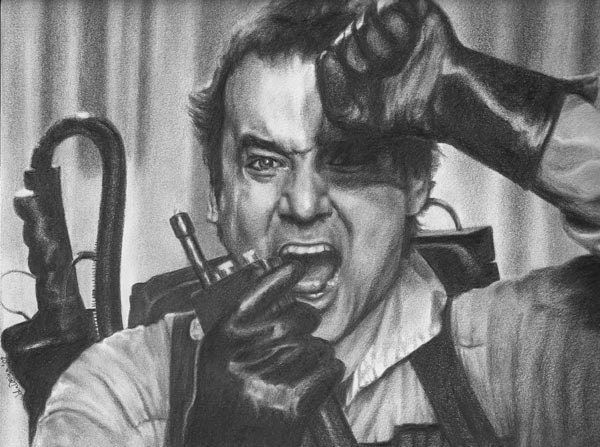 Peter Venkman - Ghostbusters (Bill Murray) Drawing Print --Scream--