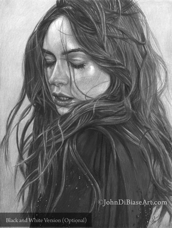 Karen Gillan Colored Pencil Drawing Print (Guardians of the Galaxy, Avengers, Jumanji) 8.5 x 11
