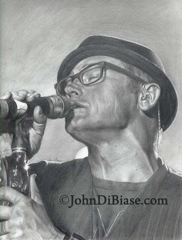 Drawing Print of TobyMac