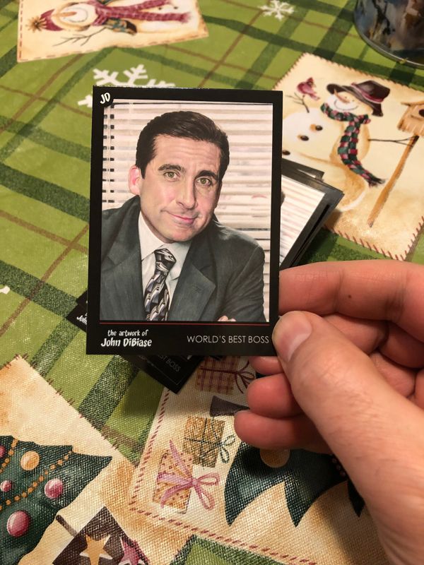 John DiBiase Trading Card #2 - Michael Scott (Steve Carell) of The Office