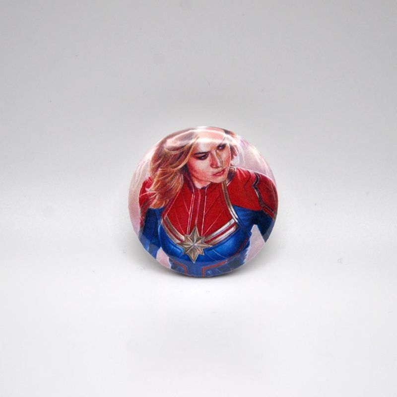1.5" More Marvel Avengers Buttons, 6 Different Designs - Choose One