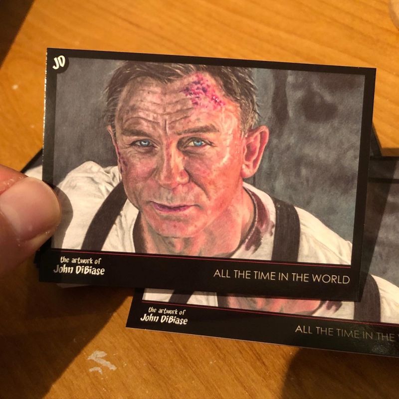 John DiBiase Trading Card #11 - Daniel Craig as James Bond