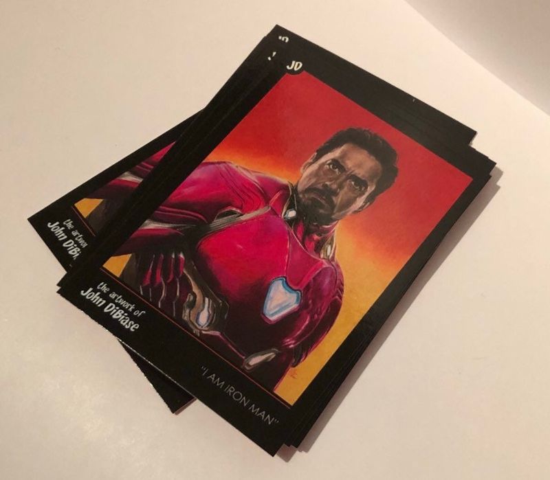John DiBiase Trading Card #3 - Iron Man / Tony Stark (Robert Downey Jr.)