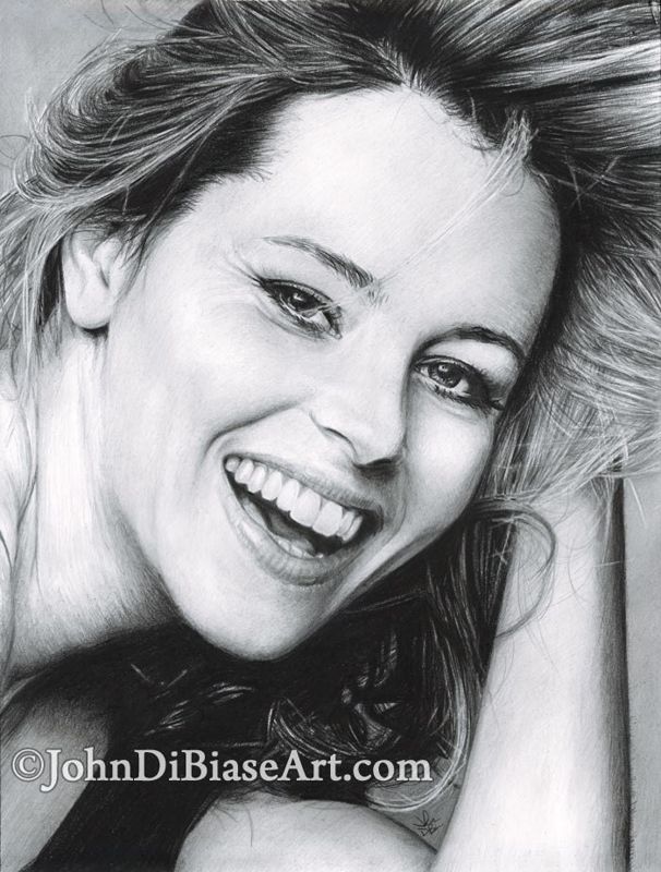 Elizabeth Banks (LEGO Movie / Hunger Games / Pitch Perfect) Drawing Print
