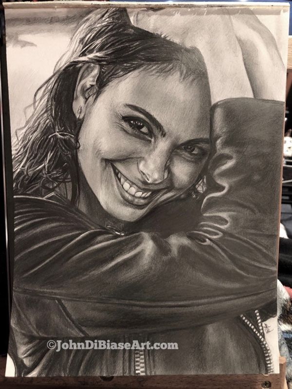 Original Drawing of Morena Baccarin (NOT a print)