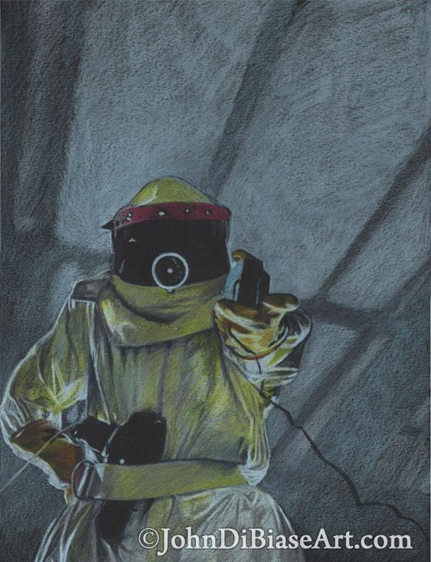 Marty McFly in Back To The Future "Darth Vader" -- Limited Edition Numbered Drawing Prints (100)! 8.5 x 11