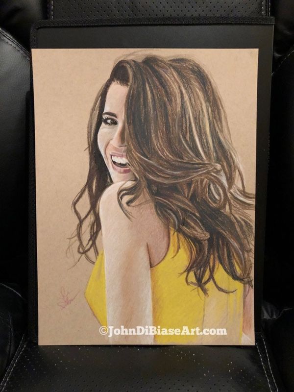 Original Sketch of Linda Cardellini (NOT a print)