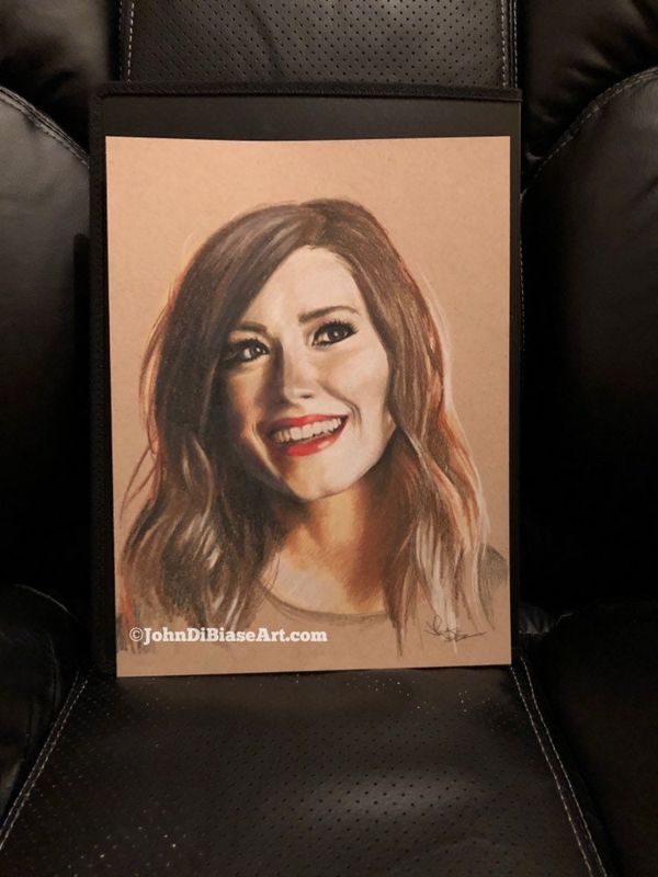 Original Sketch of Kari Jobe (NOT a print)