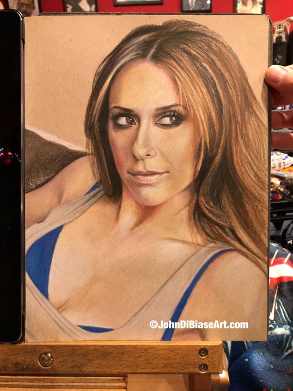 Original Sketch of Jennifer Love Hewitt (NOT a print)