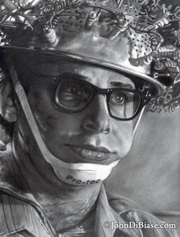 Rick Moranis as Louis Tully / Vinz Clortho in Ghostbusters Drawing Print