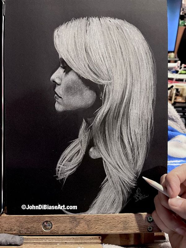 Alice Eve Original Sketch / Drawing (NOT a print)