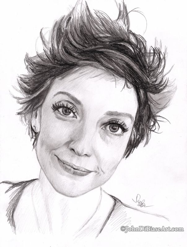 Leigh Nash Original Sketch / Drawing (NOT a print) 9"x12"