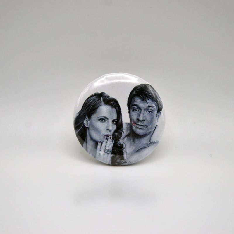 1.5" Romantic Buttons, 7 Different Designs - Choose One