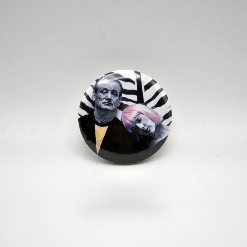 1.5" Romantic Buttons, 7 Different Designs - Choose One