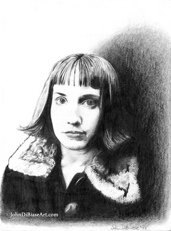 Leigh Nash Original Sketch / Drawing (NOT a print) 7.8" x 10.6"