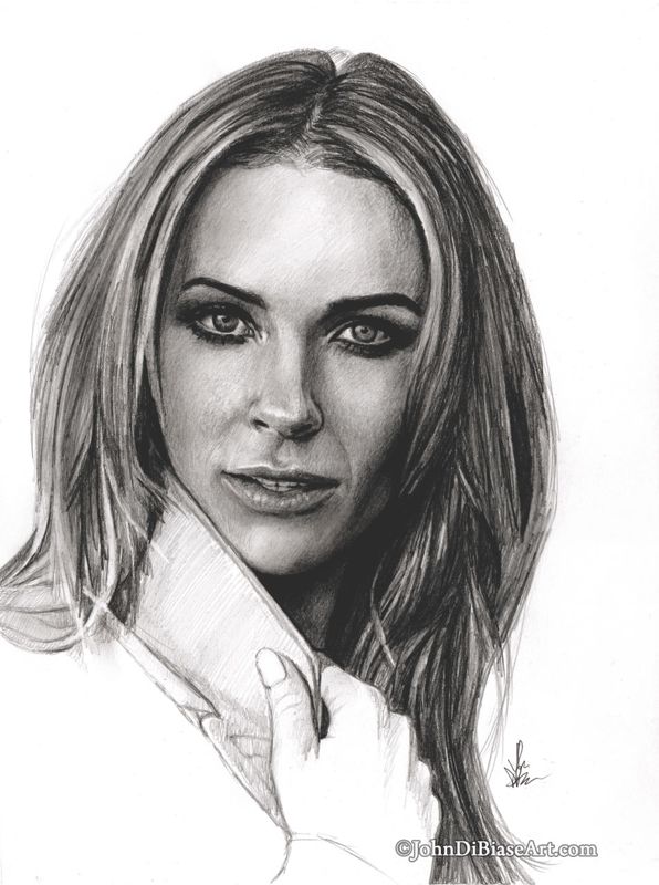 Bridget Regan Sketch Drawing Print 8.5 x 11