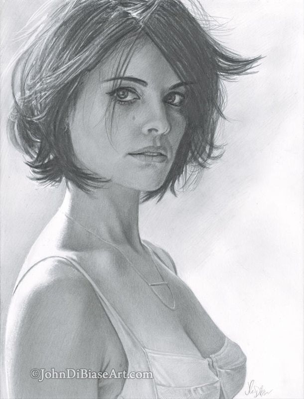 Jaimie Alexander Drawing Print