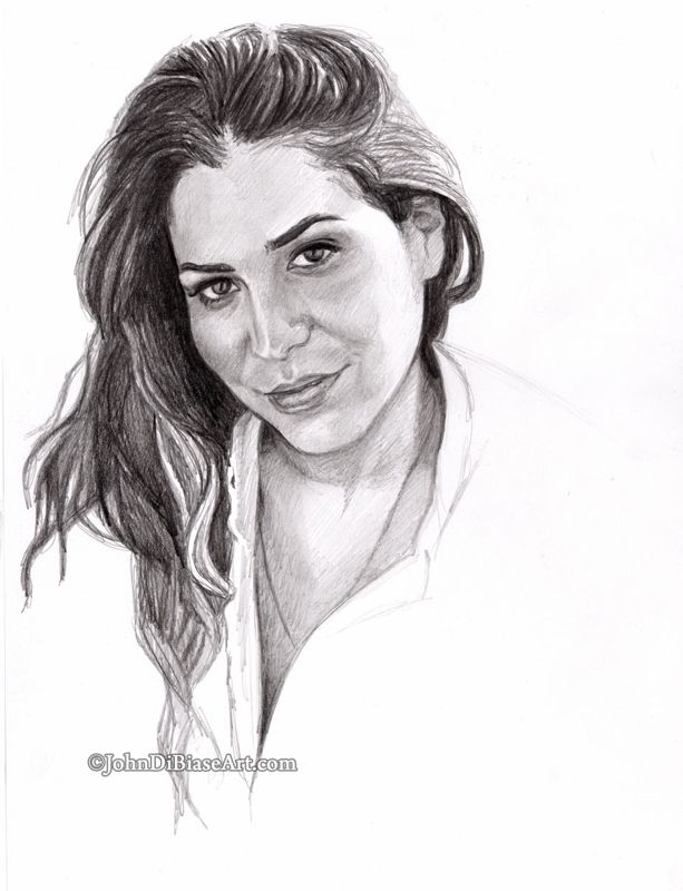 Audrey Esparza from Blindspot Drawing Print 8.5 x 11