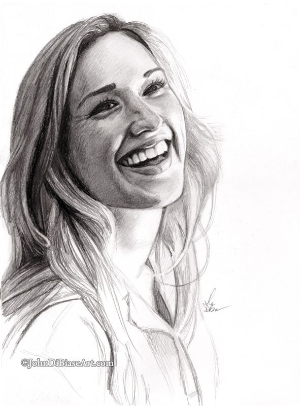 Ashley Johnson Drawing Print 8.5 x 11