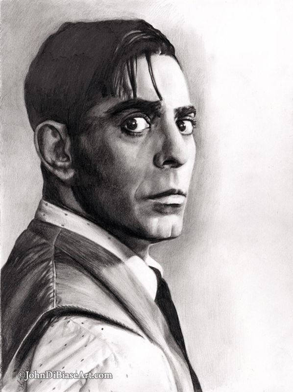 Original Eddie Cantor Drawing (2012) 9x12