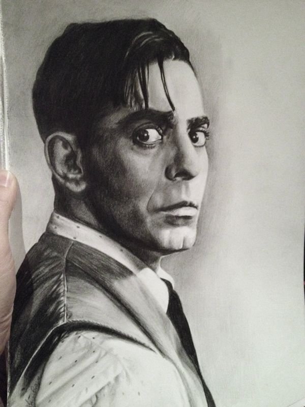 Original Eddie Cantor Drawing (2012) 9x12